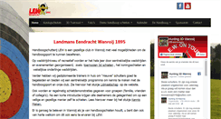 Desktop Screenshot of handboogschutterijwanroij.nl